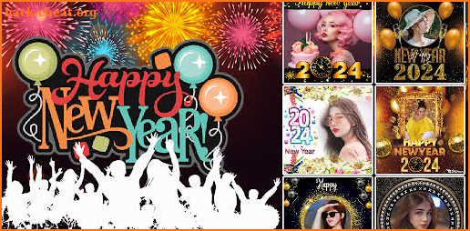 New Year 2024 Photo Frames screenshot