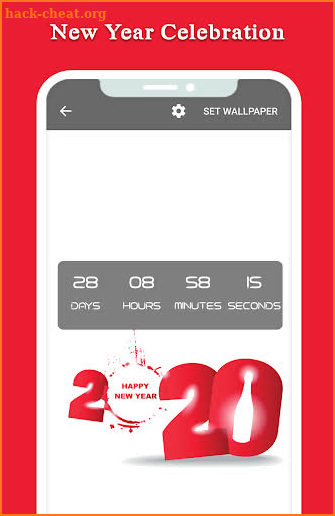 New Year Countdown Live Wallpaper screenshot