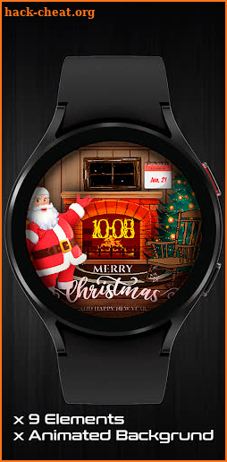 New Year Custom Watch Face screenshot