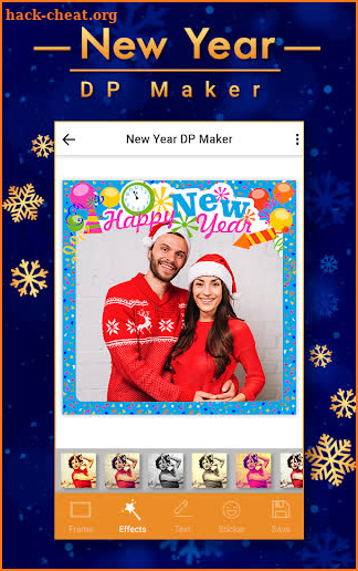 New Year DP Maker : New Year Profile Pic Maker screenshot