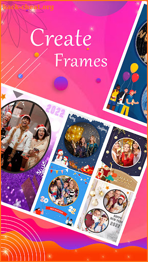 New Year Frames Greeting Cards screenshot