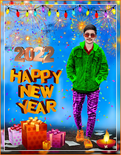 New Year Photo Editor 2022 screenshot