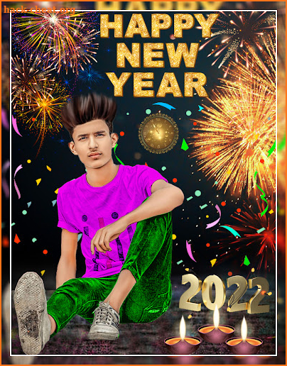 New Year Photo Editor 2022 screenshot