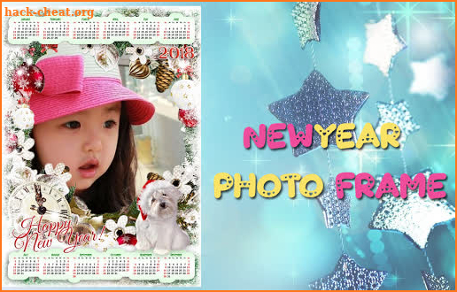 New year photo frame 2019 : crads, Greeting Wishes screenshot