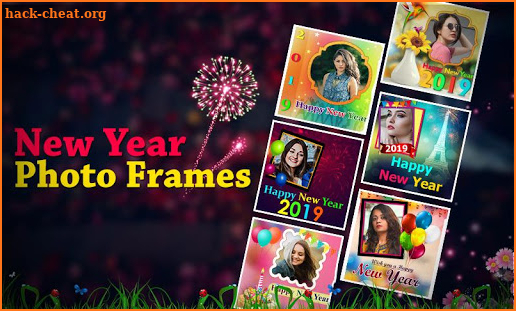 New Year Photo Frame 2019 - Unlimited screenshot