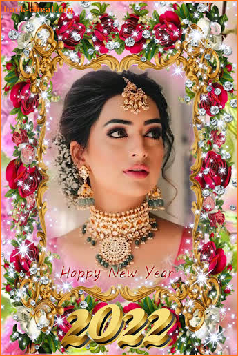 New year photo frame 2022 screenshot