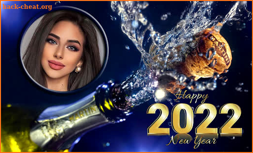 New year photo frame 2022 screenshot