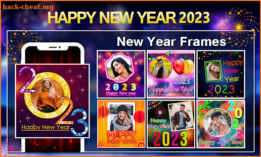 New Year Photo Frame 2023 screenshot