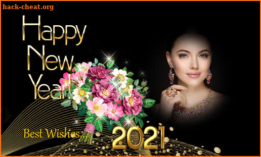 New Year Photo Frames 2021-New Year Greetings 2021 screenshot