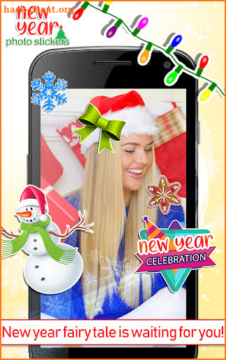 New Year Photo Stickers screenshot