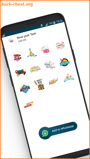 New Year Sticker : whatsapp Stickers for chat screenshot