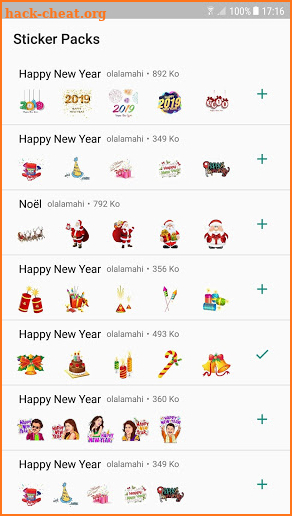 New Year Stickers For Whatsapp - WAStickerApps screenshot