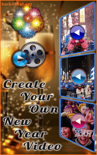 New Year Video Maker 2019 : New Year Slideshow screenshot