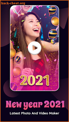 New year video maker, photo video maker 2021 screenshot