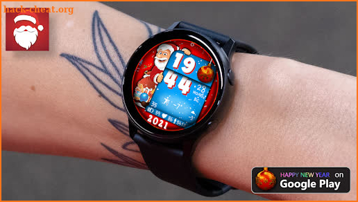 New Year Watch face screenshot