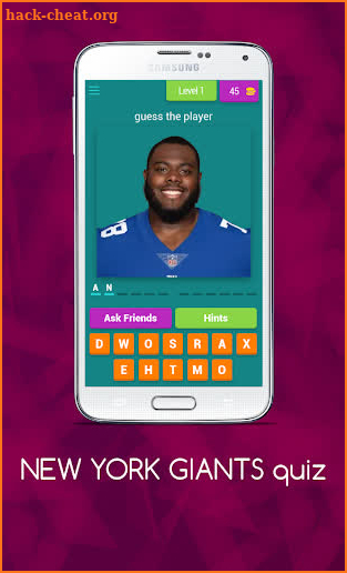 NEW YORK GIANTS quiz: Guess the Player screenshot