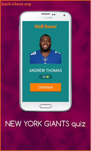 NEW YORK GIANTS quiz: Guess the Player screenshot