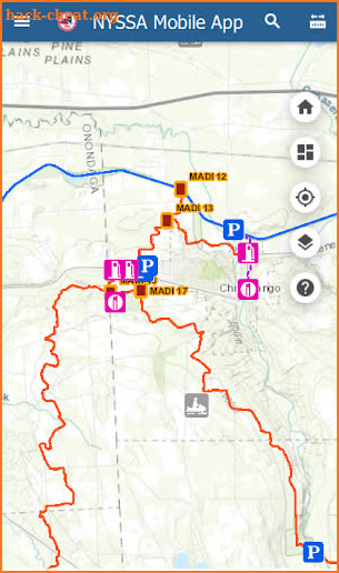 New York State Snowmobile Association Mobile App screenshot