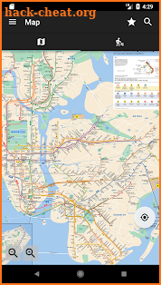 New York Subway – MTA map and routes screenshot