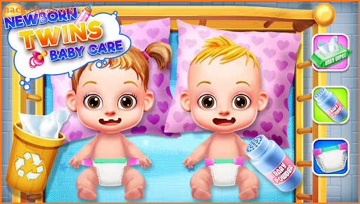 Newborn Twin Baby Care Nursery screenshot