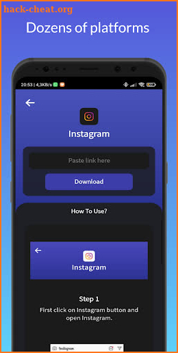 Newo Social Media Downloader screenshot