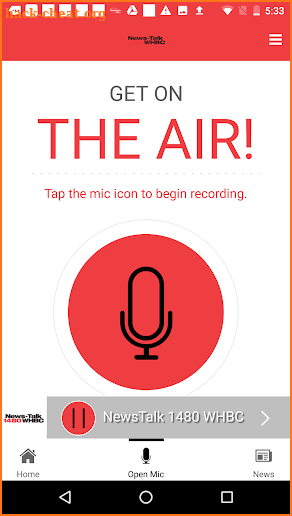 News-Talk 1480 WHBC screenshot