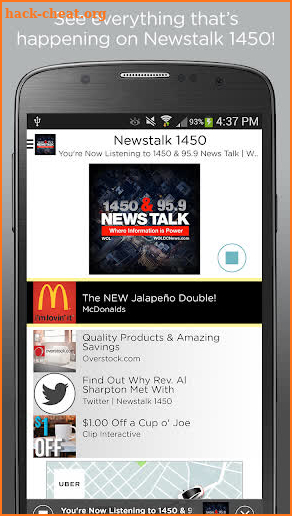 Newstalk 1450 screenshot