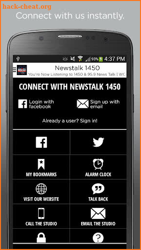 Newstalk 1450 screenshot