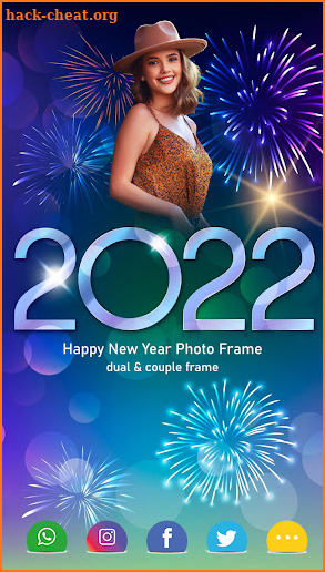 NewYear Photo Frame screenshot