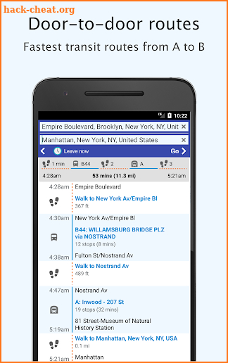 Newyork Transit - Offline NYC, Brooklyn, Manhattan screenshot