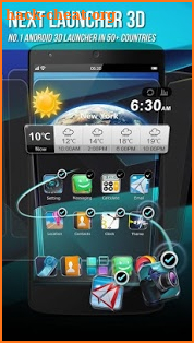 Next Launcher 3D Shell Lite screenshot