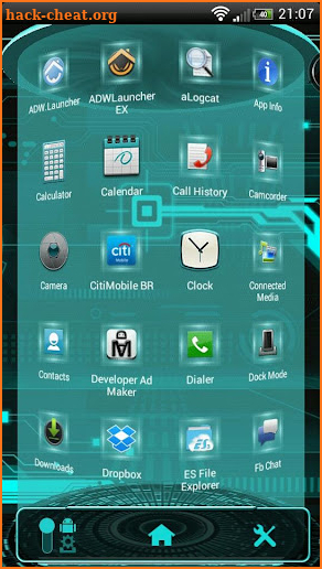 Next Launcher Cyanogen Theme screenshot