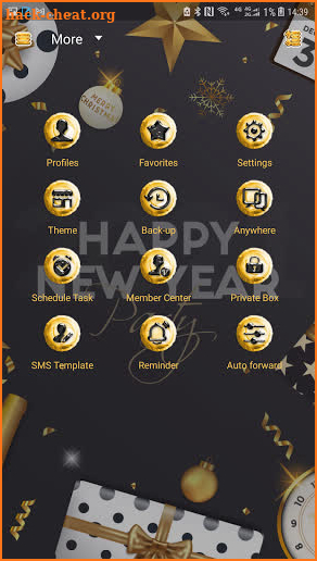 Next SMS New year 2021 skin screenshot