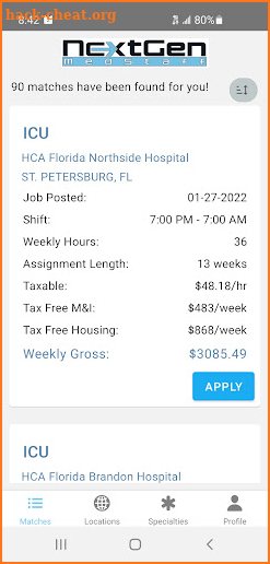 NextGenMedStaff: Travel Nurse screenshot