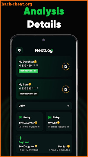 NextLog screenshot