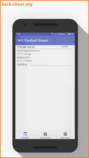 NFL Football Live Streaming screenshot