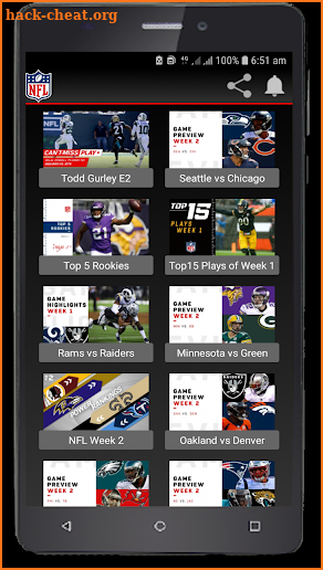 NFL Highlights - Watch Free screenshot