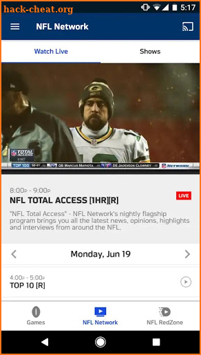 NFL (Live Tv,Fixtures,Standings) screenshot