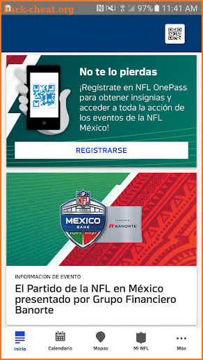 NFL Mexico - OnePass screenshot