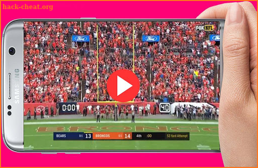 NFL NCAA  Live Streaming Football screenshot