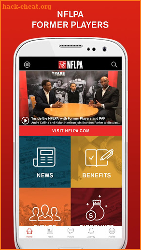 NFLPA Former Players screenshot