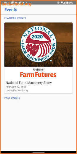 NFMS Events screenshot