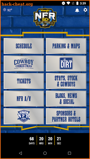 NFR Experience App 2018 screenshot