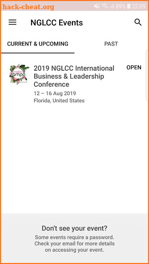 NGLCC Conference screenshot