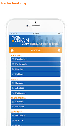 NGMA 2019 Annual Grants Training screenshot