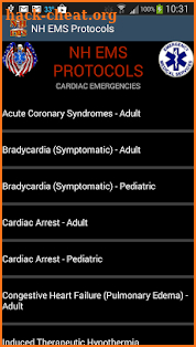 NH EMS Protocols screenshot