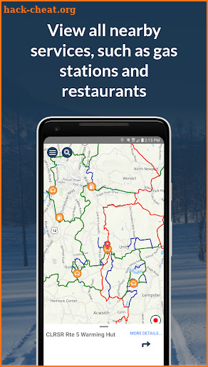 NH SnoTraveler Trails 2022 screenshot