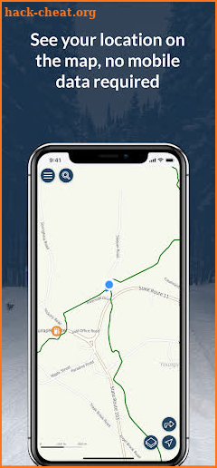 NH SnoTraveler Trails 2023 screenshot