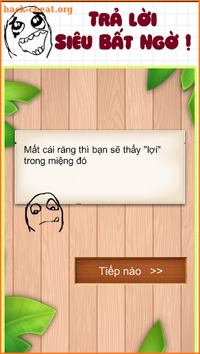 Nhanh như chớp - Những câu hỏi ngu đố ngu hại não screenshot