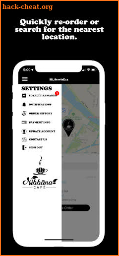 Nibbāna Café screenshot